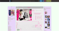 Desktop Screenshot of glam-world.skyrock.com