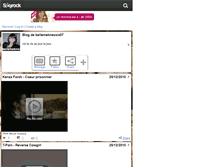Tablet Screenshot of bellemeknessia07.skyrock.com
