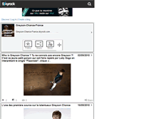 Tablet Screenshot of greyson-chance-france.skyrock.com