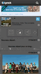 Mobile Screenshot of iimage-fashii0n-x3.skyrock.com