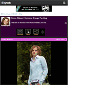 Tablet Screenshot of emmamylove.skyrock.com