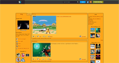 Desktop Screenshot of dragonballz.skyrock.com
