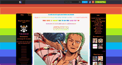 Desktop Screenshot of one-piece-zoro.skyrock.com