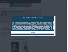 Tablet Screenshot of melle-miley-cyrus-news.skyrock.com