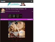 Tablet Screenshot of emma-hermione-x.skyrock.com