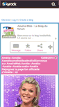 Mobile Screenshot of amelieweb.skyrock.com