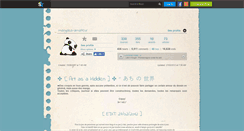 Desktop Screenshot of mangaka-amateur.skyrock.com
