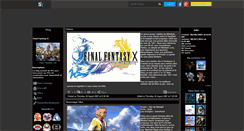 Desktop Screenshot of final--fantasy--10.skyrock.com