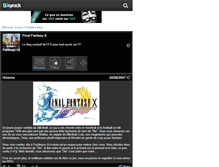 Tablet Screenshot of final--fantasy--10.skyrock.com