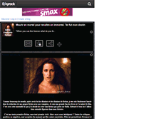 Tablet Screenshot of bella-vampire-fiction.skyrock.com