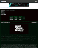 Tablet Screenshot of grandtheftautoiv2008.skyrock.com