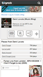 Mobile Screenshot of demi-lovatosource-music.skyrock.com