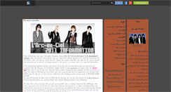 Desktop Screenshot of larukufan.skyrock.com