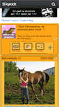 Mobile Screenshot of emoticon-chevaux.skyrock.com