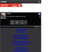 Tablet Screenshot of amanda96385.skyrock.com
