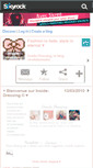 Mobile Screenshot of inside-dressing.skyrock.com