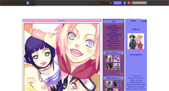 Desktop Screenshot of fanfics-x-naruto.skyrock.com