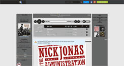 Desktop Screenshot of nickjonas-whoiam1.skyrock.com