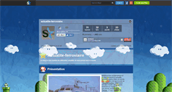 Desktop Screenshot of actualite-ferroviaire.skyrock.com