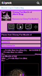 Mobile Screenshot of diisney-fan-musiik-x3.skyrock.com