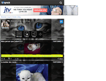 Tablet Screenshot of cat-mania.skyrock.com