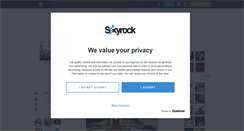 Desktop Screenshot of onlythreewords.skyrock.com