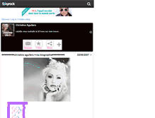 Tablet Screenshot of christina-star21.skyrock.com