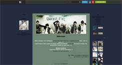Desktop Screenshot of beast-fic.skyrock.com