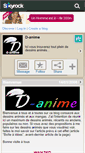Mobile Screenshot of d-anime.skyrock.com