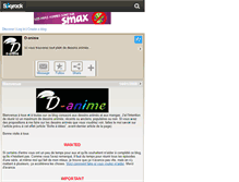 Tablet Screenshot of d-anime.skyrock.com