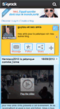 Mobile Screenshot of guytou86.skyrock.com