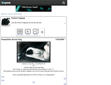 Tablet Screenshot of histoiretragique.skyrock.com