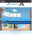 Tablet Screenshot of chloclo29510.skyrock.com