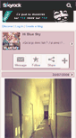 Mobile Screenshot of hi-bluesky.skyrock.com