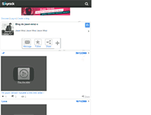 Tablet Screenshot of jason-mraz-x.skyrock.com