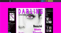 Desktop Screenshot of darling-magazine.skyrock.com