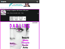 Tablet Screenshot of darling-magazine.skyrock.com