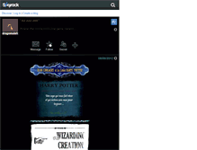 Tablet Screenshot of dragomalefoy1998.skyrock.com