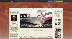 Desktop Screenshot of fifa-10-officiel.skyrock.com