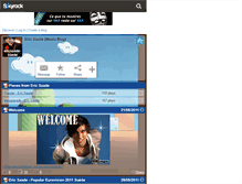 Tablet Screenshot of ericsaade-suede.skyrock.com