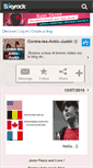 Mobile Screenshot of contre-les-antis-justin.skyrock.com