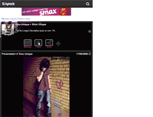 Tablet Screenshot of emo-unique.skyrock.com