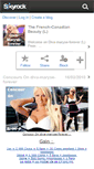 Mobile Screenshot of diva-maryse-forever.skyrock.com