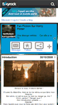 Mobile Screenshot of fanfiction-harrypotter83.skyrock.com