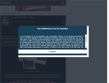 Tablet Screenshot of mister-christophe-mae.skyrock.com
