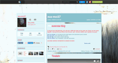 Desktop Screenshot of eux-moi37.skyrock.com