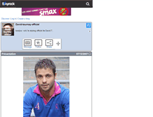 Tablet Screenshot of david-tournay-officiel.skyrock.com