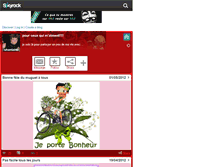 Tablet Screenshot of chantal40.skyrock.com