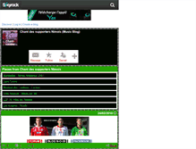 Tablet Screenshot of chant-nimois.skyrock.com