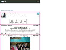 Tablet Screenshot of anne-zue26.skyrock.com